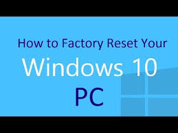 Recover files after factory reset 10