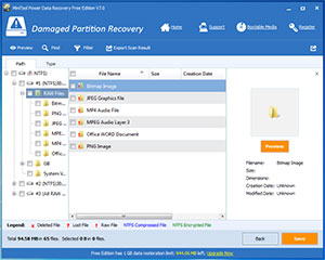 Free Data Recovery Software Files List Page